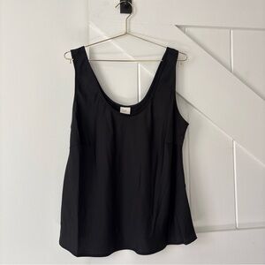 A New Day Women’s Black Tank Top Size XXL Silky Business Casual Classic